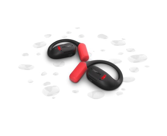 Наушники Philips TAA6709BK/00 Wireless Red (TAA6709BK/00), изображение 2