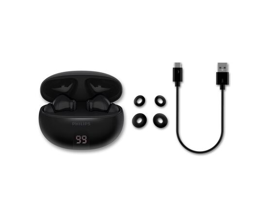 Наушники Philips TAT2520BK/00 Wireless Black (TAT2520BK/00), изображение 12