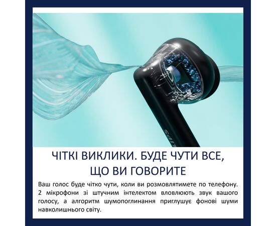 Наушники Philips TAT2520BK/00 Wireless Black (TAT2520BK/00), изображение 6
