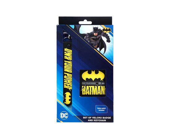Бейдж Kite набор на липучке и подвеска DC Batman (DC25-3010)