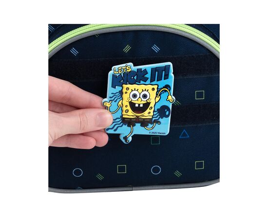 Бейдж Kite набор на липучке и подвеска SpongeBob SquarePants (SB25-3010), изображение 8