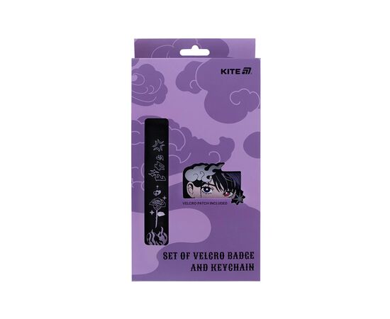 Бейдж Kite набор на липучке и подвеска (K25-3010-1)
