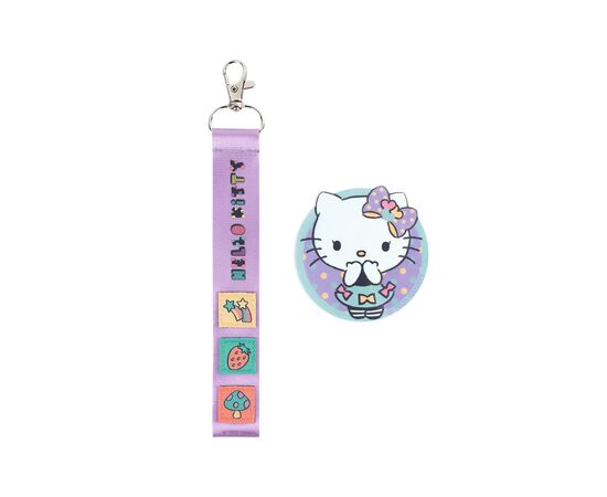 Бейдж Kite набор на липучке и подвеска Hello Kitty (HK25-3010-1), изображение 2