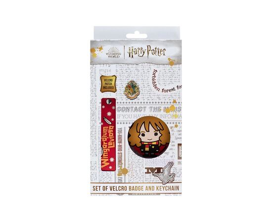 Бейдж Kite набор на липучке и подвеска Harry Potter (HP25-3010-1)