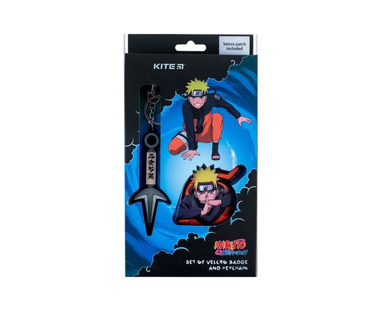 Бейдж Kite набор на липучке и подвеска Naruto (NR24-3010-2)