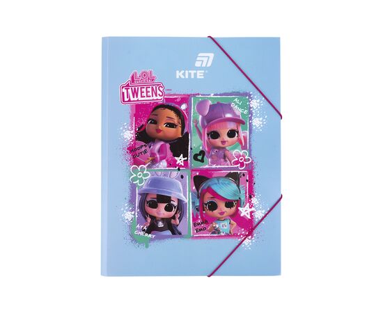 Папка на резинках Kite A4 LOL (LO25-247)