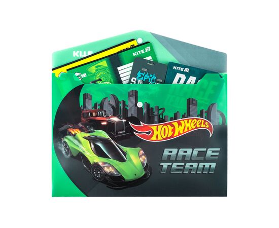 Папка - куточок Kite А4 Hot Wheels (HW25-244), зображення 3