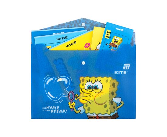 Папка - куточок Kite А4 SpongeBob SquarePants (SB25-244), зображення 3