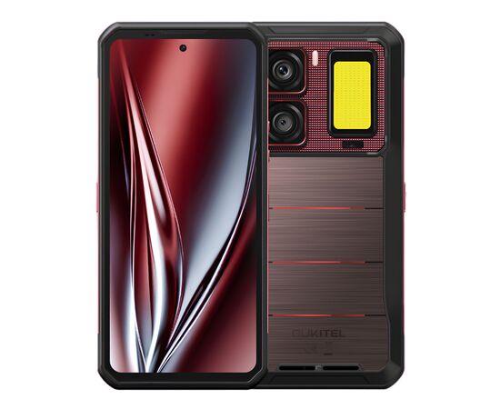 Мобільний телефон OUKITEL WP300 12/512GB Black-Red (6941749808561)