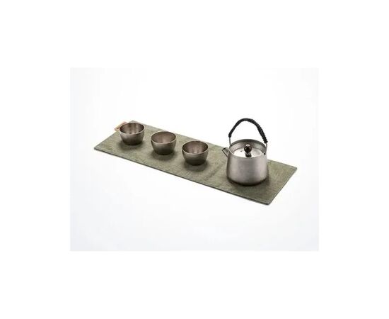 Набор туристической посуды Naturehike чайний NH20CJ007 титан (6927595749630), изображение 3