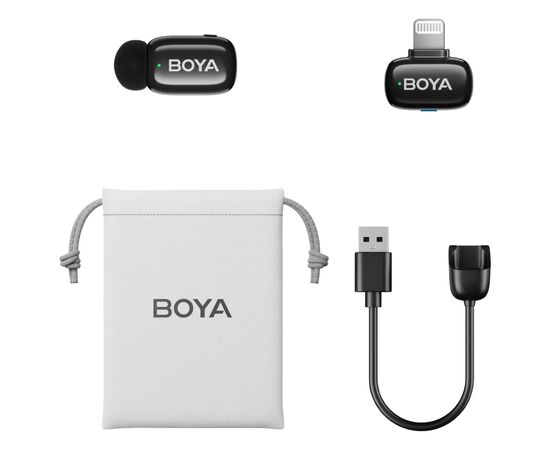Микрофон Boya mini-16 Type-C Black (mini-16), изображение 4