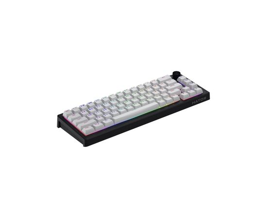 Клавиатура Hator Skyfall 65 MAG ULTRA 8K Aurum Ice RGB USB UA Black/White (HTK1860UA), изображение 4