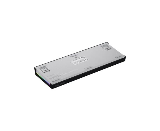 Клавіатура Hator Skyfall 65 Aurum Sterling RGB Wireless/Bluetooth/USB UA Black/White (HTK3160UA), зображення 6