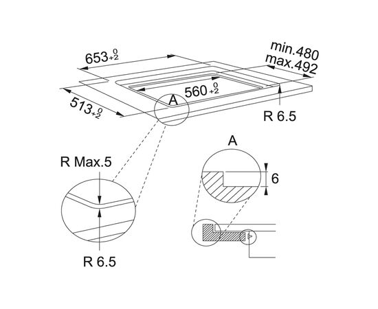 Варочная поверхность Franke Maris FMA 654 I F BK (108.0606.111), изображение 4