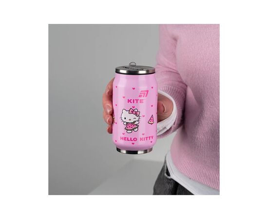 Поильник-непроливайка Kite Hello Kitty термочашка з трубочкою, 350 мл (HK25-1263), изображение 4