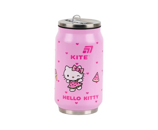 Поильник-непроливайка Kite Hello Kitty термочашка з трубочкою, 350 мл (HK25-1263)