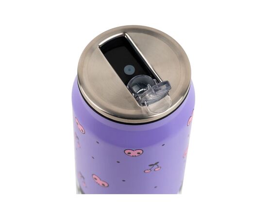 Поїльник-непроливайка Kite Kuromi термочашка з трубочкою, 500 мл (HK25-1264), зображення 2