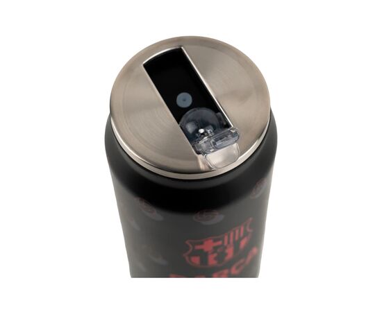 Поїльник-непроливайка Kite FC Barcelona термочашка з трубочкою, 500 мл (BC25-1264), зображення 2