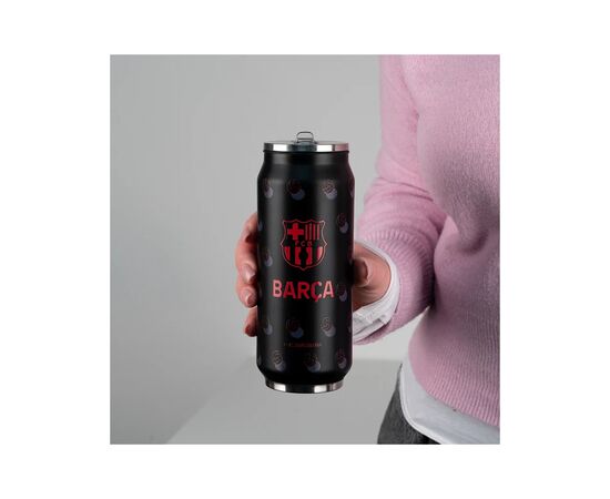 Поїльник-непроливайка Kite FC Barcelona термочашка з трубочкою, 500 мл (BC25-1264), зображення 4