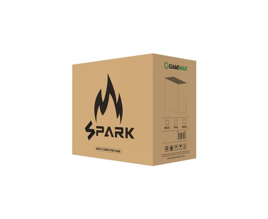 Корпус для ПК Gamemax SPARK FULL WHITE (1125-2001R0070), изображение 10