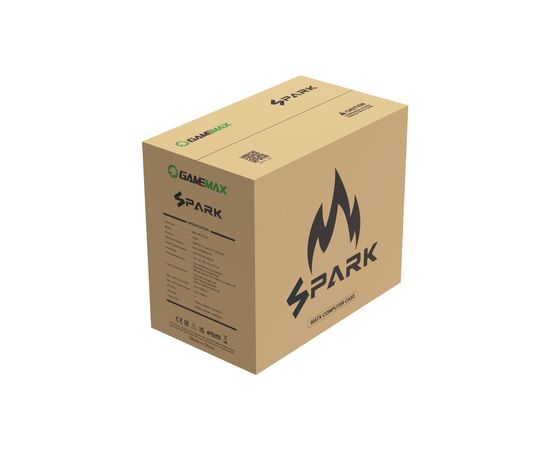 Корпус для ПК Gamemax SPARK FULL WHITE (1125-2001R0070), изображение 11