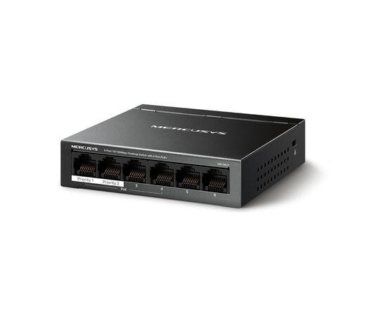 Коммутатор сетевой Mercusys MS106LP, изображение 2