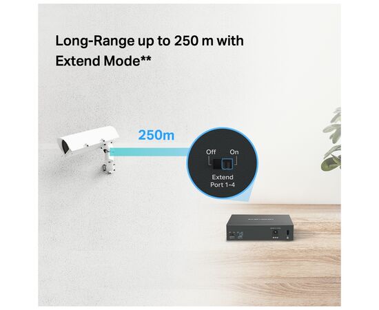 Коммутатор сетевой Mercusys MS105GP, изображение 6