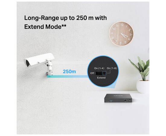 Коммутатор сетевой Mercusys MS110P, изображение 6