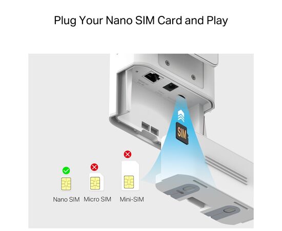 Маршрутизатор Mercusys MB118-4G, изображение 10