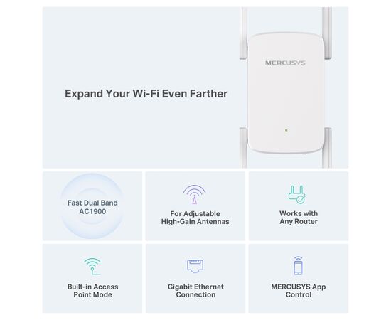 Ретранслятор Mercusys ME50G, изображение 4