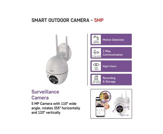 Камера відеоспостереження EMOS H4057, зображення 9