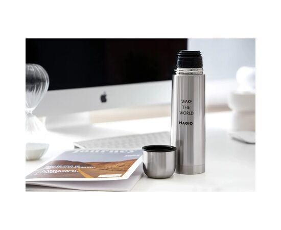 Термос Magio Сталевий 1 л (MG-1033S), изображение 2