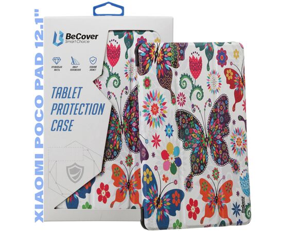 Чехол для планшета BeCover Smart Case Xiaomi Poco Pad 12.1" Butterfly (711567)