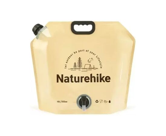 Ведро складное Naturehike CNK2450CF027 для води 10 л, жовте (6927595798355)