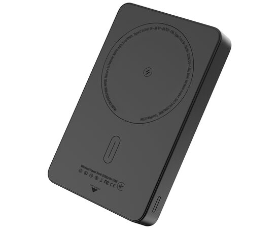 Батарея універсальна ColorWay 10 000 mAh PD/22.5W, 15W MagSafe Black (CW-PB100LPA1BK-WPDD), зображення 4