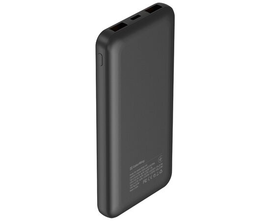Батарея универсальная ColorWay 10 000 mAh PD/22.5W, QC/3.0, LCD, Black (CW-PB100LPB3BK-PDD), изображение 2