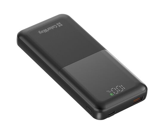 Батарея универсальная ColorWay 10 000 mAh PD/22.5W, QC/3.0, LCD, Black (CW-PB100LPB3BK-PDD), изображение 4