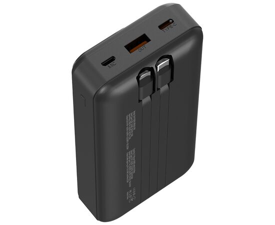 Батарея универсальная ColorWay 20 000 mAh Optimal Power PD/22.5W, QC/3.0, Black (CW-PB200LPB5BK-PDD), изображение 3