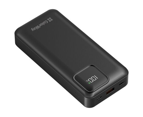 Батарея универсальная ColorWay 20 000 mAh Optimal Power PD/22.5W, QC/3.0, Black (CW-PB200LPB5BK-PDD), изображение 4