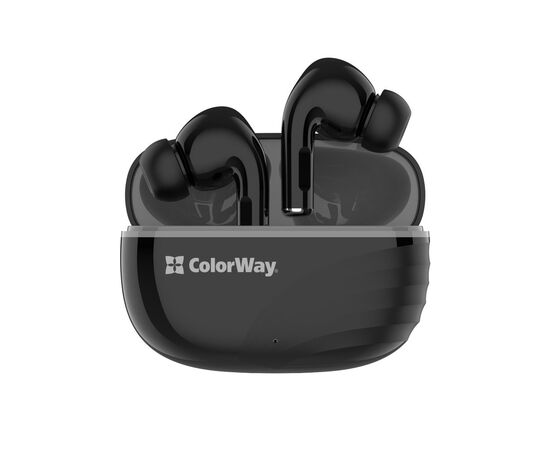 Наушники ColorWay Slim TWS-5 Earbuds Black (CW-TWS5BK), изображение 3