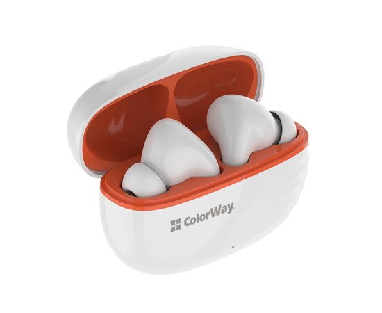 Наушники ColorWay Slim TWS-5 Earbuds White (CW-TWS5WT), изображение 2