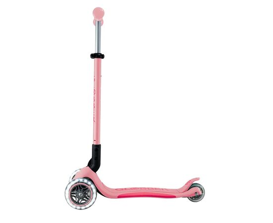 Самокат Globber серії Elite Lights пастельно-рожевий Колеса з підсвічуванням (439-710-3), зображення 4