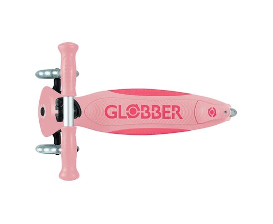 Самокат Globber серії Elite Lights пастельно-рожевий Колеса з підсвічуванням (439-710-3), зображення 6