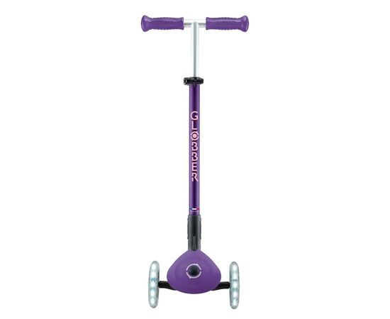 Самокат Globber серії Elite Lights фіолетово-рожевий Колеса з підсвічуванням (439-603-3), изображение 2