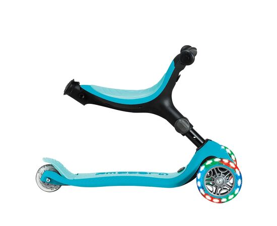 Самокат Globber серії Go Up Active 360 аква Колеса з підсвічуванням (749-300), изображение 11