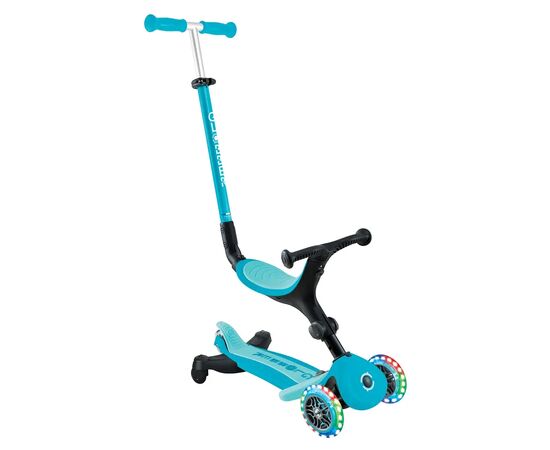 Самокат Globber серії Go Up Active 360 аква Колеса з підсвічуванням (749-300), изображение 3