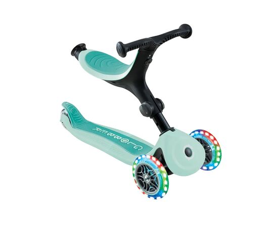 Самокат Globber серії Go Up Active 360 м'ятний Колеса з підсвічуванням (749-206), зображення 10