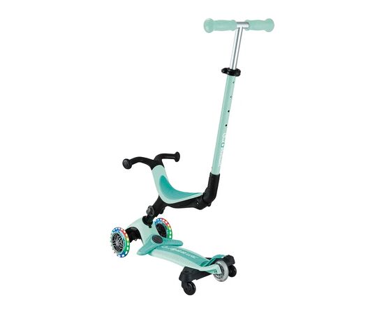 Самокат Globber серії Go Up Active 360 м'ятний Колеса з підсвічуванням (749-206), зображення 3