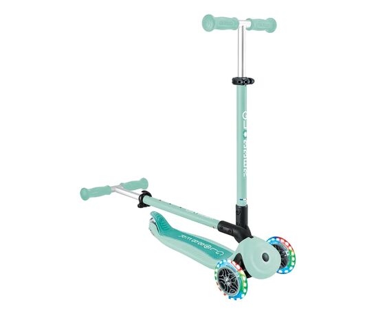 Самокат Globber серії Go Up Active 360 м'ятний Колеса з підсвічуванням (749-206), зображення 8