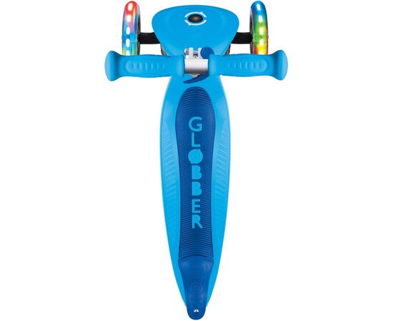 Самокат Globber серії Primo Foldable Lights блакитний Колеса з підсвічуванням (432-101-3), изображение 5